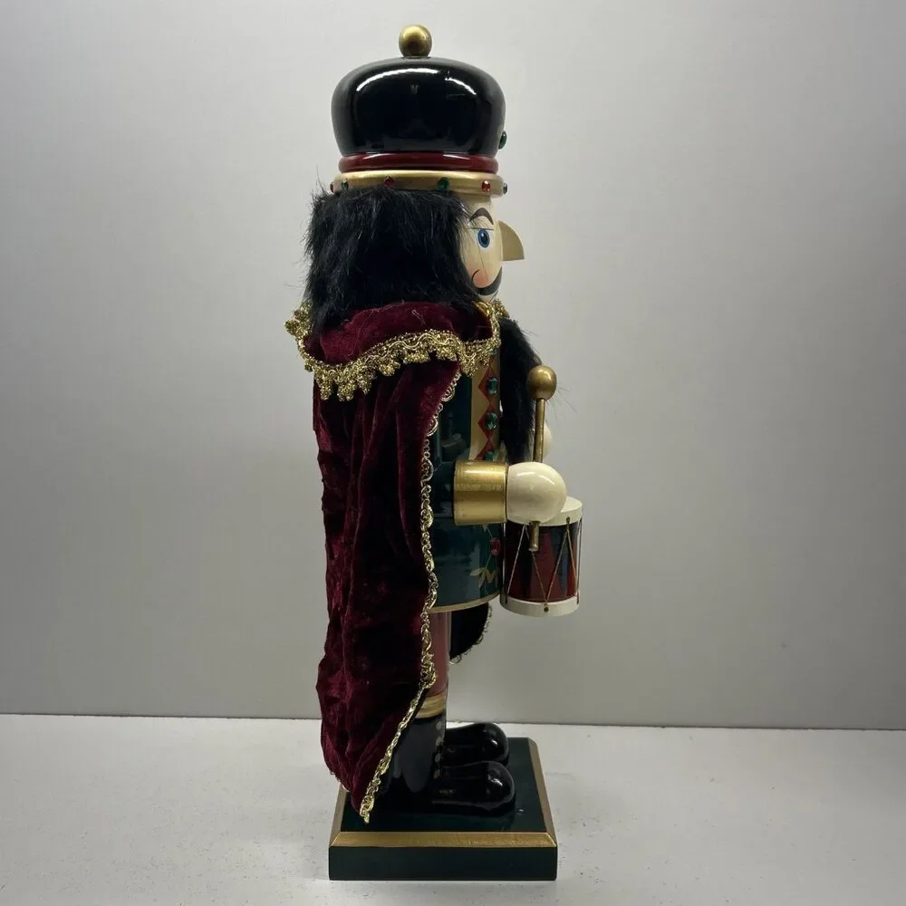 Bundle Of 2 Kirkland Signature Wooden 19” Nutcrackers With‎ Boxes